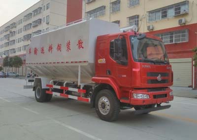 柳汽乘龍28方（14噸）液壓飼料車(chē)