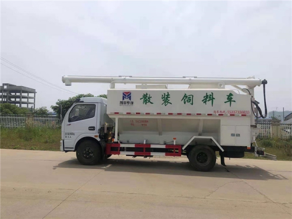 東風(fēng)福瑞卡17方散裝飼料車(chē)廠(chǎng)家直銷(xiāo)
